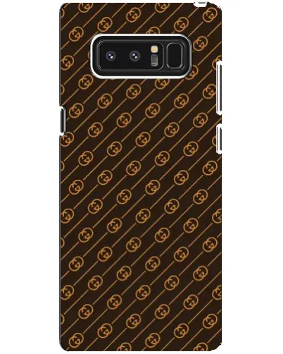 Чехол для Samsung Galaxy Note 8 (N950) с картинкой «Gucci — золотые диагонали»