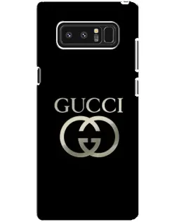 Чохол для Samsung Galaxy Note 8 (N950) з картинкою «Gucci — золото на чорному»