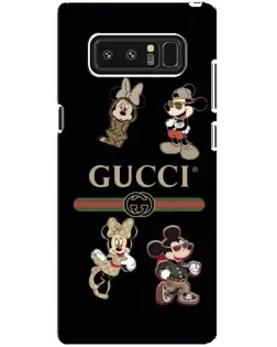 Чохол для Samsung Galaxy Note 8 (N950) з картинкою «Gucci — герої Disney та монограма»