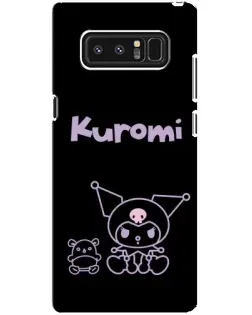 Чохол для Samsung Galaxy Note 8 (N950) з картинкою «Kuromi — чорний мінімалізм»