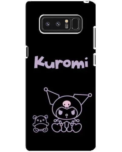 Чехол для Samsung Galaxy Note 8 (N950) с картинкой «Kuromi — черный минимализм» Чехол для Samsung Galaxy Note 8 (N950) с картинкой «Kuromi — черный минимализм»