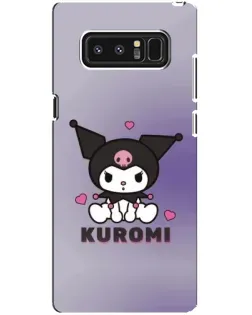 Чехол для Samsung Galaxy Note 8 (N950) с картинкой «Kuromi — фиолетовый арт»