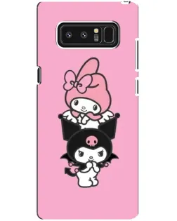 Чехол для Samsung Galaxy Note 8 (N950) с картинкой «My Melody и Kuromi»