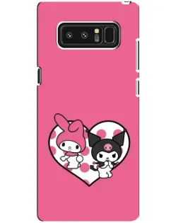 Чехол для Samsung Galaxy Note 8 (N950) с картинкой «Kuromi и My Melody»