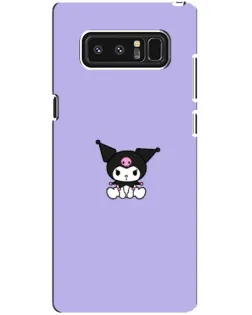 Чехол для Samsung Galaxy Note 8 (N950) с картинкой «Kuromi — фиолетовый минимализм»