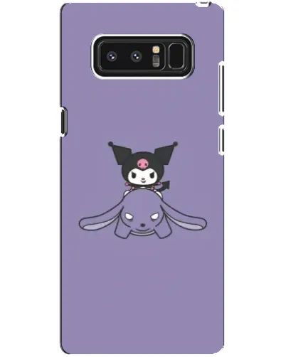 Чехол для Samsung Galaxy Note 8 (N950) с картинкой «Kuromi на лиловом фоне» Чехол для Samsung Galaxy Note 8 (N950) с картинкой «Kuromi на лиловом фоне»