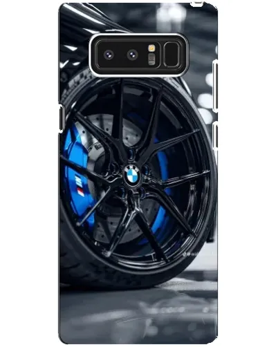 Чехол для Samsung Galaxy Note 8 (N950) с картинкой «Колесо BMW вблизи» Чехол для Samsung Galaxy Note 8 (N950) с картинкой «Колесо BMW вблизи»
