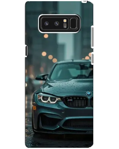 Чехол для Samsung Galaxy Note 8 (N950) с картинкой «BMW в огнях города» Чехол для Samsung Galaxy Note 8 (N950) с картинкой «BMW в огнях города»