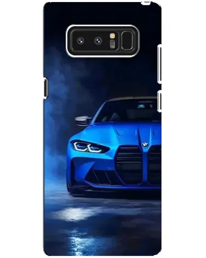 Чехол для Samsung Galaxy Note 8 (N950) с картинкой «Голубая BMW M4» Чехол для Samsung Galaxy Note 8 (N950) с картинкой «Голубая BMW M4»