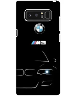 Чехол для Samsung Galaxy Note 8 (N950) с картинкой «Минималистичный принт BMW M3»