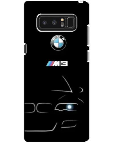 Чехол для Samsung Galaxy Note 8 (N950) с картинкой «Минималистичный принт BMW M3» Чехол для Samsung Galaxy Note 8 (N950) с картинкой «Минималистичный принт BMW M3»