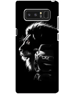 Чехол для Samsung Galaxy Note 8 (N950) с картинкой «BMW и лев»