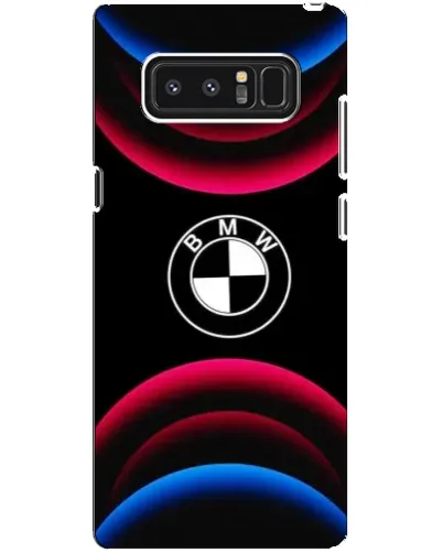 Чехол для Samsung Galaxy Note 8 (N950) с картинкой «Логотип BMW и неоновые дуги» Чехол для Samsung Galaxy Note 8 (N950) с картинкой «Логотип BMW и неоновые дуги»