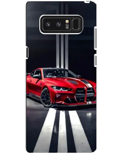 Чехол для Samsung Galaxy Note 8 (N950) с картинкой «Красная BMW на дороге» Чехол для Samsung Galaxy Note 8 (N950) с картинкой «Красная BMW на дороге»
