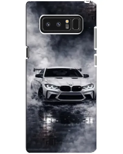 Чехол для Samsung Galaxy Note 8 (N950) с картинкой «BMW сквозь туман» Чехол для Samsung Galaxy Note 8 (N950) с картинкой «BMW сквозь туман»