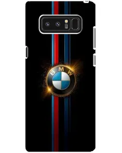 Чехол для Samsung Galaxy Note 8 (N950) с картинкой «BMW M-Power неон»