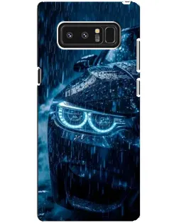 Чохол для Samsung Galaxy Note 8 (N950) з картинкою «BMW під дощем»