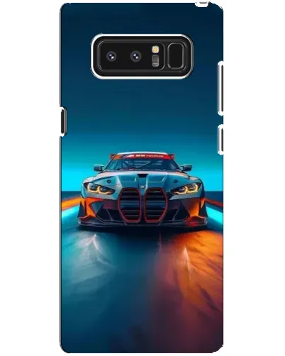 Чехол для Samsung Galaxy Note 8 (N950) с картинкой «BMW — огни неона» Чехол для Samsung Galaxy Note 8 (N950) с картинкой «BMW — огни неона»
