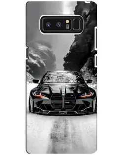 Чохол для Samsung Galaxy Note 8 (N950) з картинкою «BMW — акварельний дрифт»