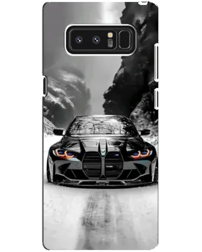 Чехол для Samsung Galaxy Note 8 (N950) с картинкой «BMW — акварельный дрифт» Чехол для Samsung Galaxy Note 8 (N950) с картинкой «BMW — акварельный дрифт»