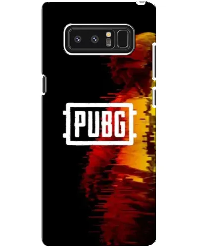 Чехол для Samsung Galaxy Note 8 (N950) с картинкой «Яркий логотип PUBG»