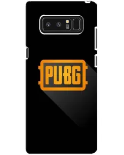 Чехол для Samsung Galaxy Note 8 (N950) с картинкой «PUBG — рамка лого»