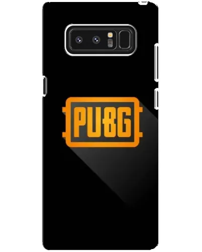 Чехол для Samsung Galaxy Note 8 (N950) с картинкой «PUBG — рамка лого»