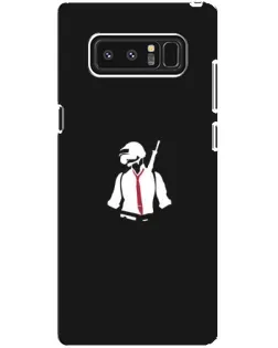 Чехол для Samsung Galaxy Note 8 (N950) с картинкой «PUBG — силуэт воина»