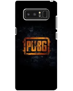 Чехол для Samsung Galaxy Note 8 (N950) с картинкой «PUBG — золотой логотип»