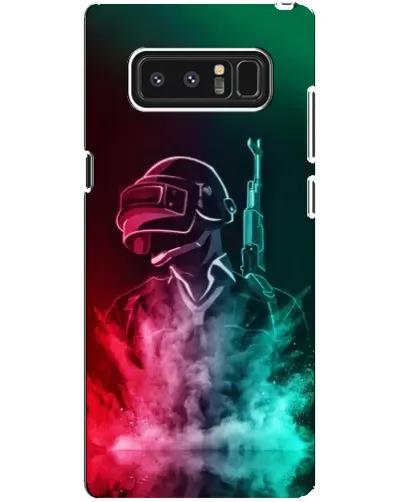 Чехол для Samsung Galaxy Note 8 (N950) с картинкой «PUBG — огненный воин»