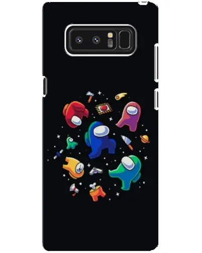 Чехол для Samsung Galaxy Note 8 (N950) с картинкой «Among Us космос» Чехол для Samsung Galaxy Note 8 (N950) с картинкой «Among Us космос»