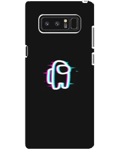 Чехол для Samsung Galaxy Note 8 (N950) с картинкой «Among Us неон» Чехол для Samsung Galaxy Note 8 (N950) с картинкой «Among Us неон»