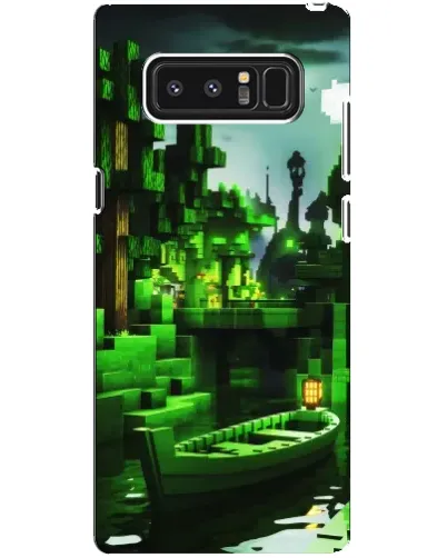 Чехол для Samsung Galaxy Note 8 (N950) с картинкой «Minecraft лесной пейзаж» Чехол для Samsung Galaxy Note 8 (N950) с картинкой «Minecraft лесной пейзаж»