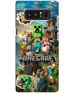 Чохол для Samsung Galaxy Note 8 (N950) з картинкою «Замок Minecraft» Чохол для Samsung Galaxy Note 8 (N950) з картинкою «Замок Minecraft»
