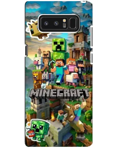 Чехол для Samsung Galaxy Note 8 (N950) с картинкой «Замок Minecraft» Чехол для Samsung Galaxy Note 8 (N950) с картинкой «Замок Minecraft»