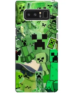Чохол для Samsung Galaxy Note 8 (N950) з картинкою «Кріпери Minecraft» Чохол для Samsung Galaxy Note 8 (N950) з картинкою «Кріпери Minecraft»