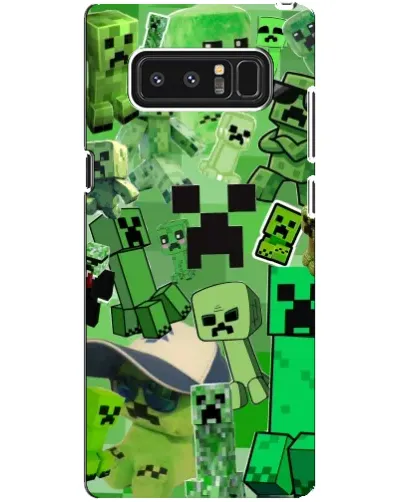 Чехол для Samsung Galaxy Note 8 (N950) с картинкой «Криперы Minecraft» Чехол для Samsung Galaxy Note 8 (N950) с картинкой «Криперы Minecraft»