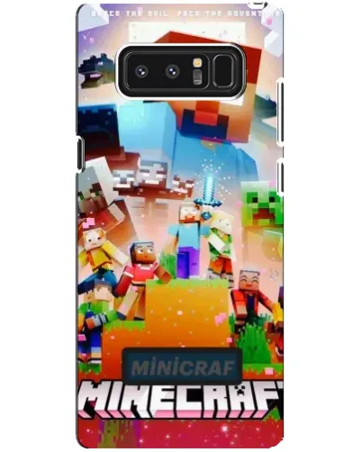 Чехол для Samsung Galaxy Note 8 (N950) с картинкой «Minecraft герои игры» Чехол для Samsung Galaxy Note 8 (N950) с картинкой «Minecraft герои игры»