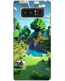 Чехол для Samsung Galaxy Note 8 (N950) с картинкой «Minecraft летний день»