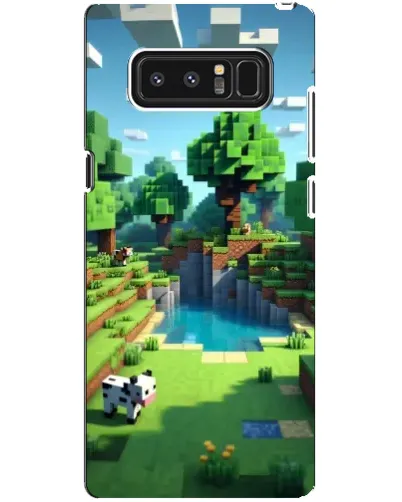 Чехол для Samsung Galaxy Note 8 (N950) с картинкой «Minecraft летний день» Чехол для Samsung Galaxy Note 8 (N950) с картинкой «Minecraft летний день»