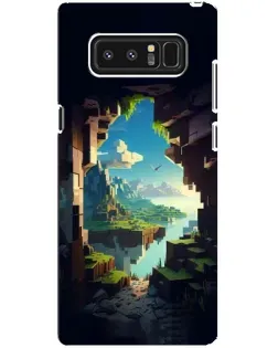 Чехол для Samsung Galaxy Note 8 (N950) с картинкой «Вид из пещеры»