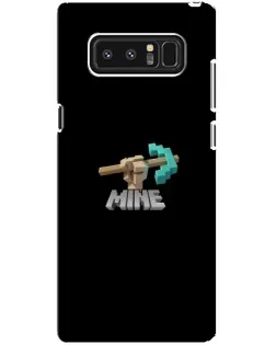 Чехол для Samsung Galaxy Note 8 (N950) с картинкой «Алмазная кирка»