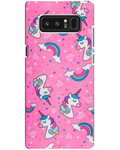 Чехол для Samsung Galaxy Note 8 (N950) с картинкой «Unicorn паттерн розовый» Чехол для Samsung Galaxy Note 8 (N950) с картинкой «Unicorn паттерн розовый»