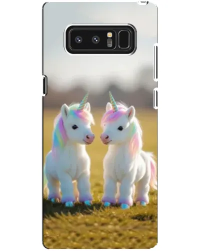 Чехол для Samsung Galaxy Note 8 (N950) с картинкой «Пара единорогов» Чехол для Samsung Galaxy Note 8 (N950) с картинкой «Пара единорогов»