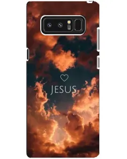 Чехол для Samsung Galaxy Note 8 (N950) с картинкой «Сияние Имени Jesus»
