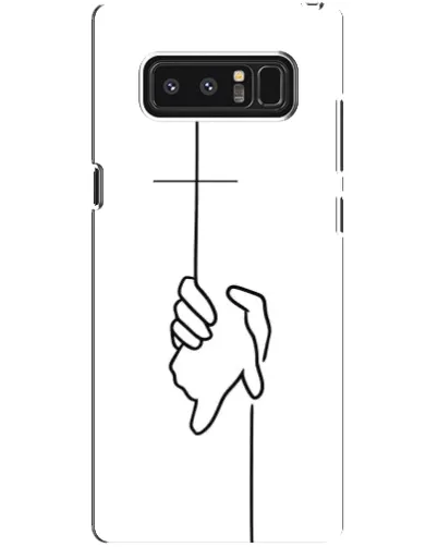Чехол для Samsung Galaxy Note 8 (N950) с картинкой «Рука держит» Чехол для Samsung Galaxy Note 8 (N950) с картинкой «Рука держит»