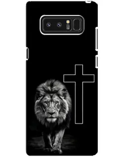 Чехол для Samsung Galaxy Note 8 (N950) с картинкой «Лев и Крест»