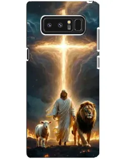 Чехол для Samsung Galaxy Note 8 (N950) с картинкой «Лев Иуды и Свет»