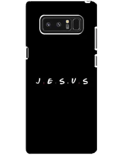 Чехол для Samsung Galaxy Note 8 (N950) с картинкой «Точки веры J.E.S.U.S.»