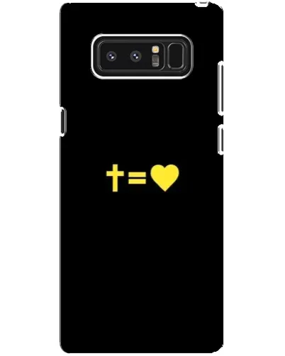 Чехол для Samsung Galaxy Note 8 (N950) с картинкой «Сердце и Крест» Чехол для Samsung Galaxy Note 8 (N950) с картинкой «Сердце и Крест»